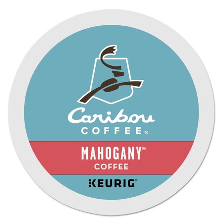 CARIBOU COFFEE Mahogany Coffee K-Cups, PK24 PK 6990